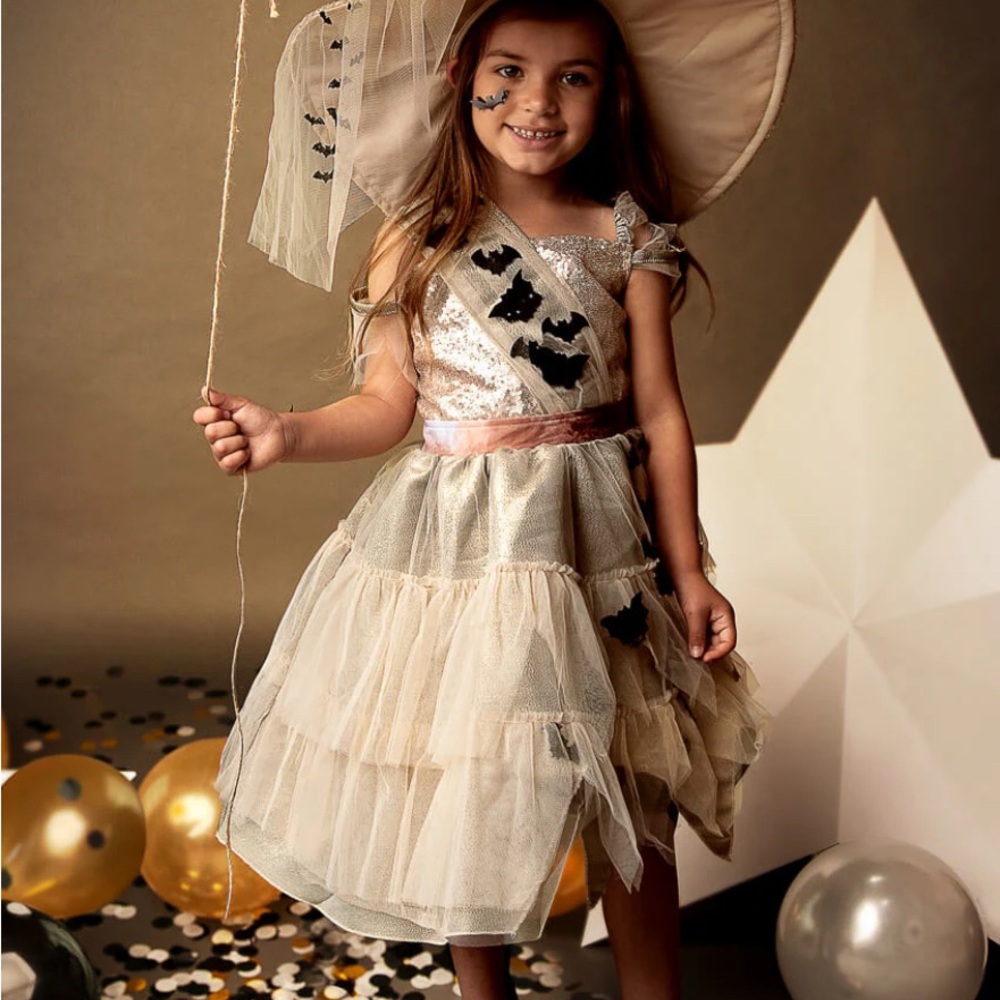 Chasing fireflies batty ballerina witch costume size 8 - Picture 13 of 13